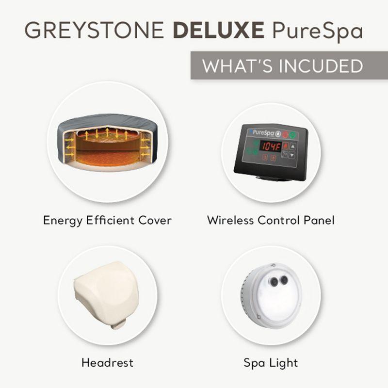 Intex Intex PureSpa Plus Inflatable Square Hot Tub w/ AirJets