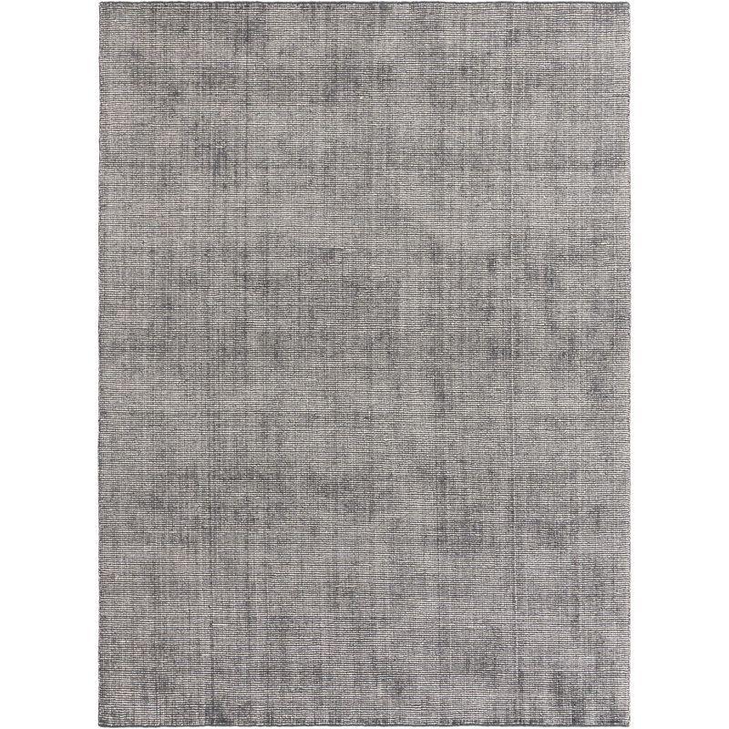 Earl Grey Hand-Knotted Wool Rectangular Indoor Rug