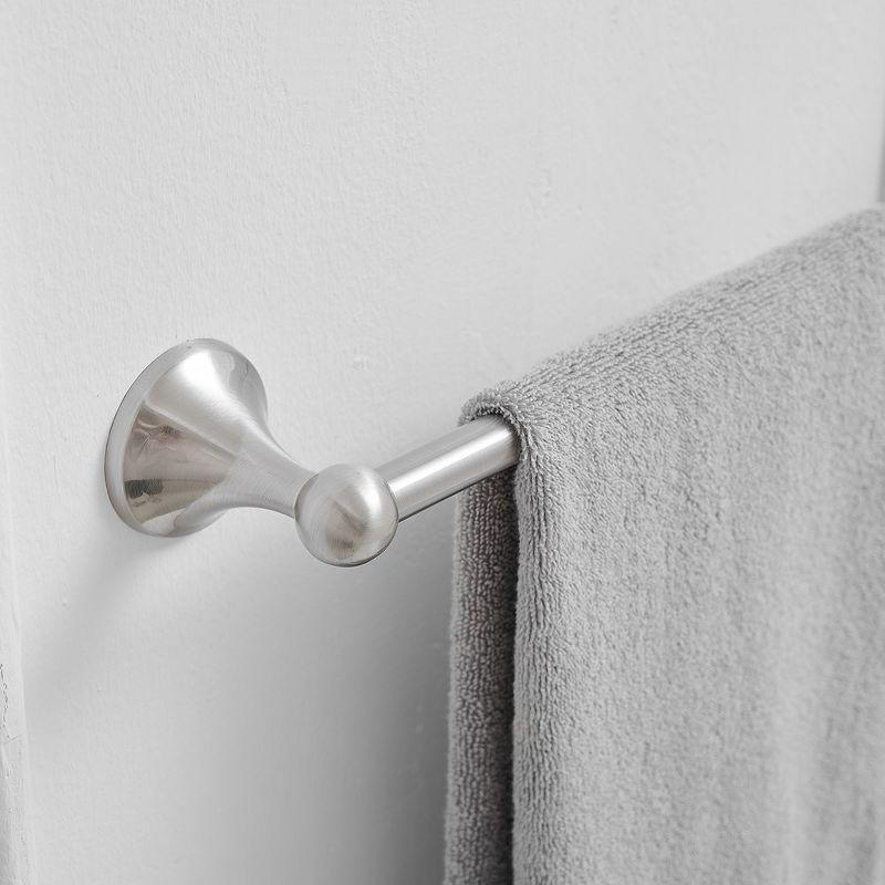 BWE Traditional 24 in. Wall Mounted Bathroom Accessories Towel Bar Space Saving and Easy to Install