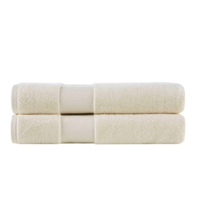 Turkish 100% Cotton Bath Sheet 2 Piece Set (Set of 2)