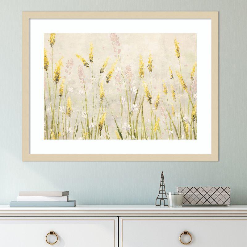 Amanti Art Actaea Simplex Flowers by Emma Coghlan Wood Framed Wall Art Print 25 in. x 19 in.