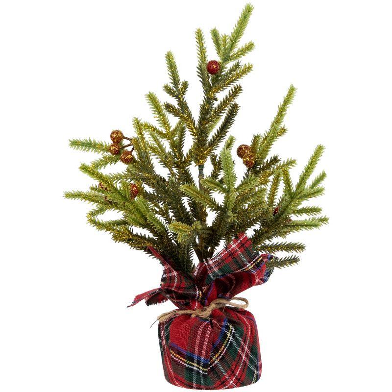 9'' Faux Pine Tree in Pot