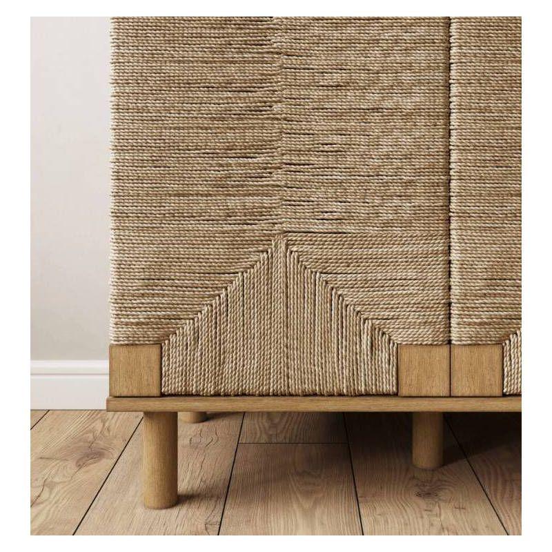 Shellie Solid Wood 2 - Door Accent Cabinet Set or TV Stand