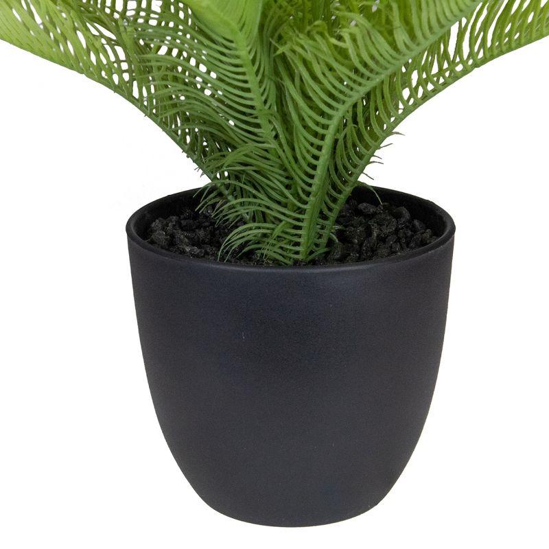 12'' Faux Palm Plant in Pot