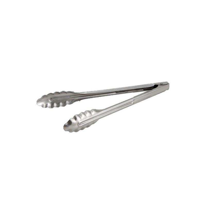 9-Inch Heavyweight Stainless Steel Utility Tongs