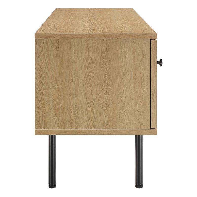 Modway Cambria 47Inch TV Stand – Modern Media Console with Open Storage Shelf and Sleek Profile for Living Room