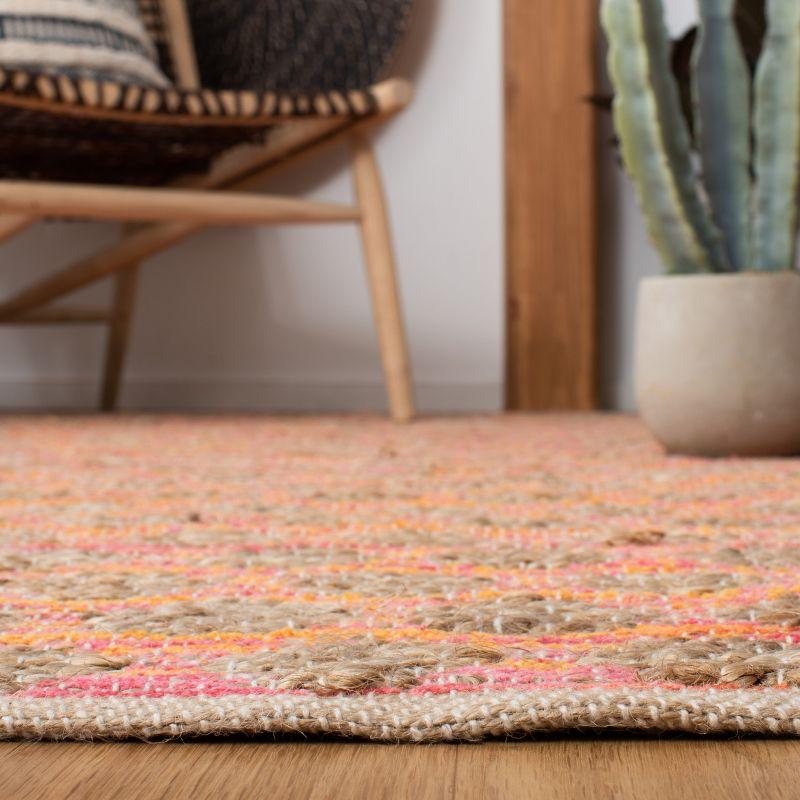Arria Cape Cod Hand Woven 80% Jute, 20% Cotton Polka Dots Rug