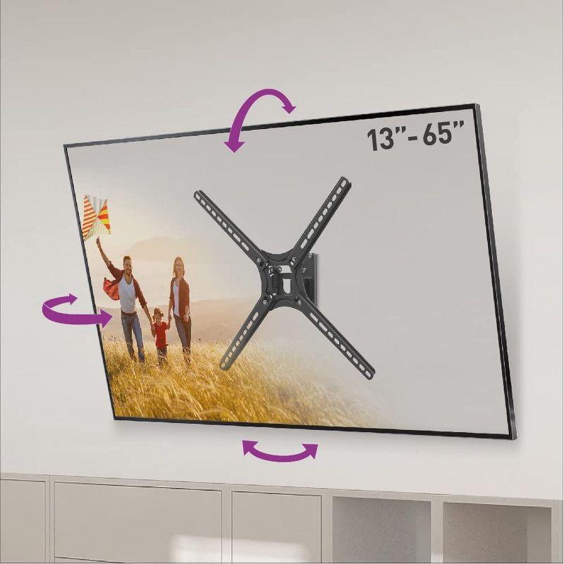 Barkan 13" - 65" Swivel & Tilt TV Wall Mount