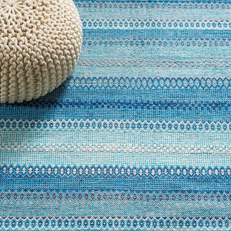 Montauk MTK851 Hand Woven Area Rug - Grey/Blue - 3'x5' - Safavieh.
