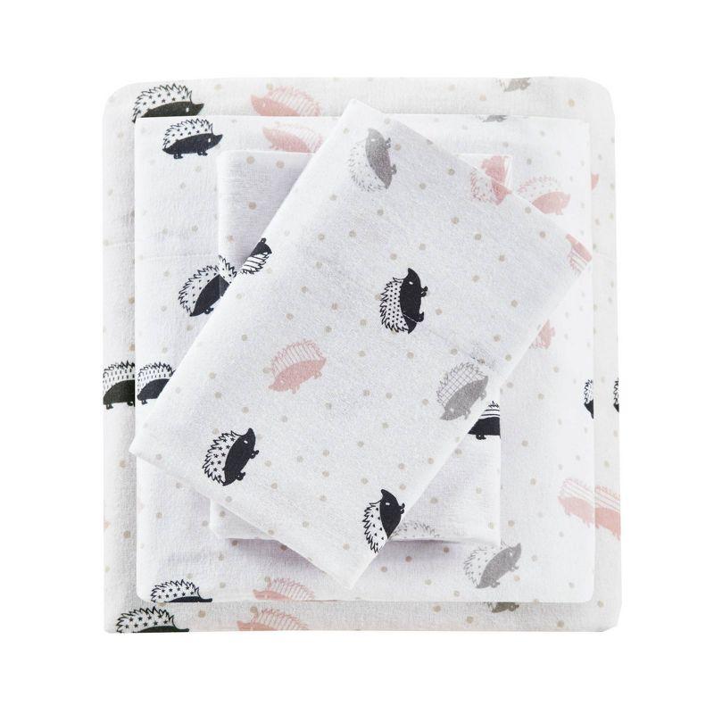 Printed Cotton Flannel Sheet Set