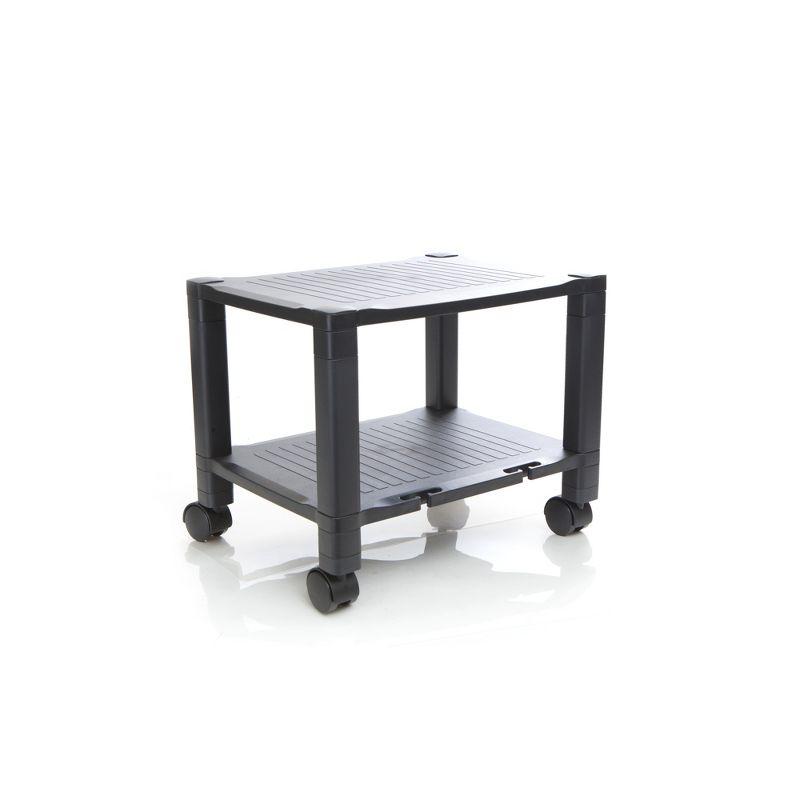 15'' H x 17'' W Printer Stand with Wheels