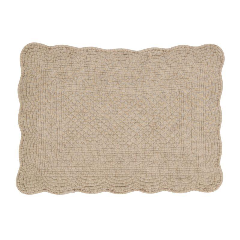 Cotton No Pattern Rectangle Placemat