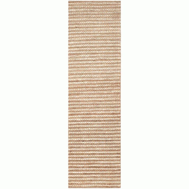 Natural Fiber NF653 Hand Woven Indoor Runner Rug - Natural - 2'3"x10' - Safavieh.