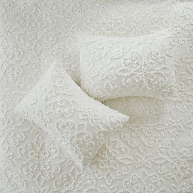 Kelly Clarkson Home Emberly Tufted Cotton Chenille Duvet Cover Set