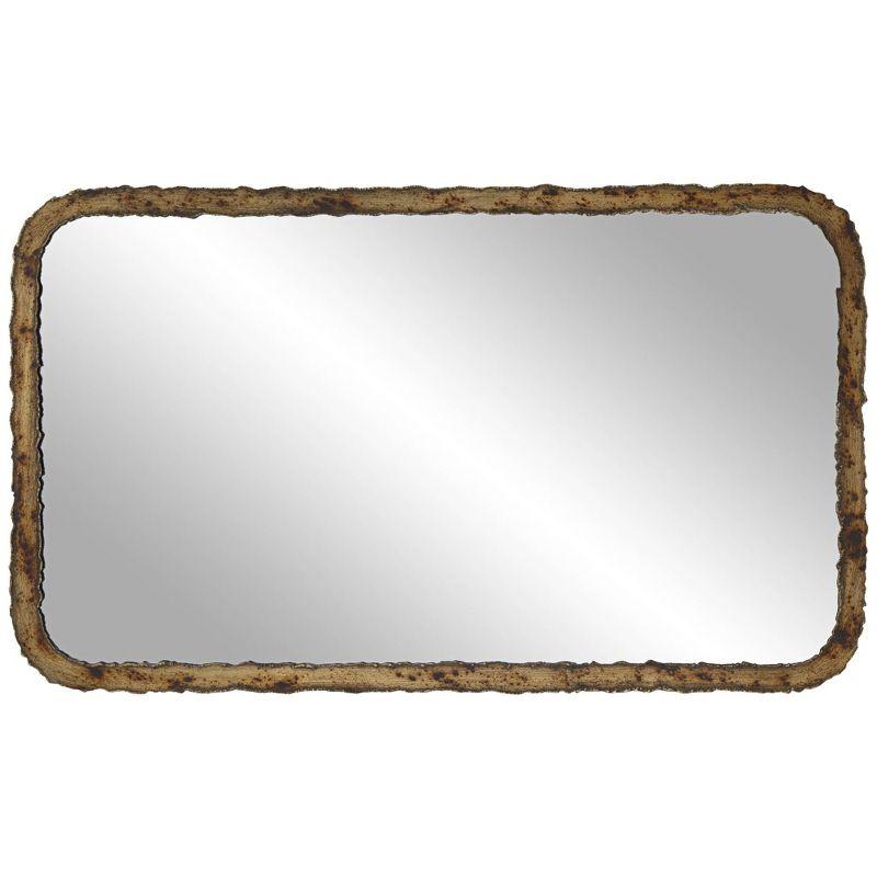 Uttermost Phelan Oxidized Bronze 24" x 40" Rectangular Mirror