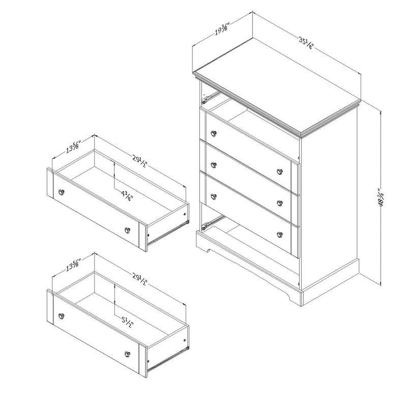 Lilak Kids 5 - Drawer Dresser