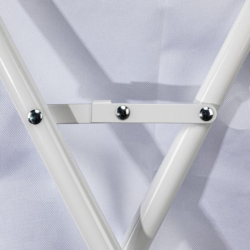 Household Essentials Rolling Laundry Hamper with Handles