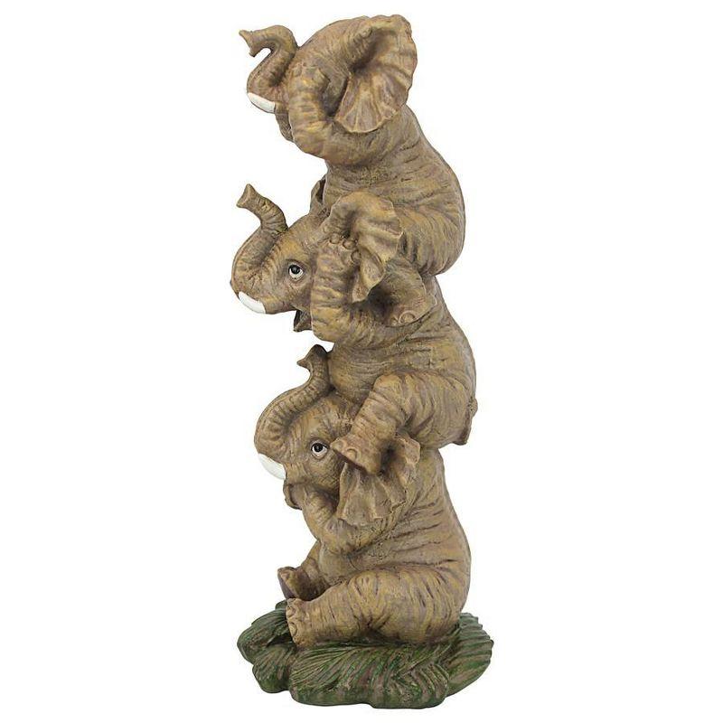 Design Toscano The Hear-No, See-No, Speak-No Evil Elephants: Medium, Set of Two
