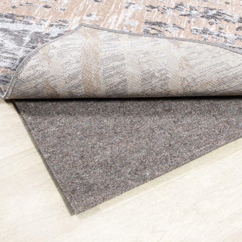 Comfort Plus Non-Slip Gray/Brown Felt Rug Pad 9 ft. x 12 ft.