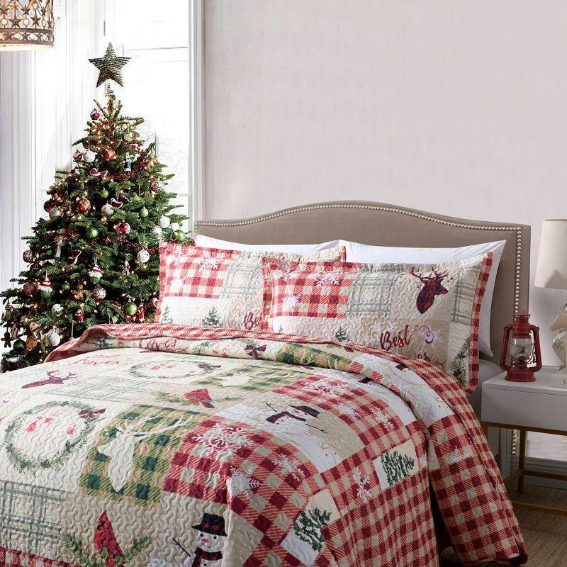 MarCielo Marcielo Lightweight All Season Reversible Comforter Quilt Set with Shams