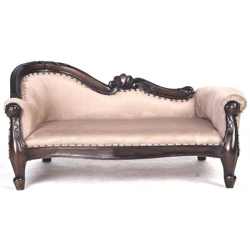 D-Art Collection Mahogany Victorian Pet Sofa