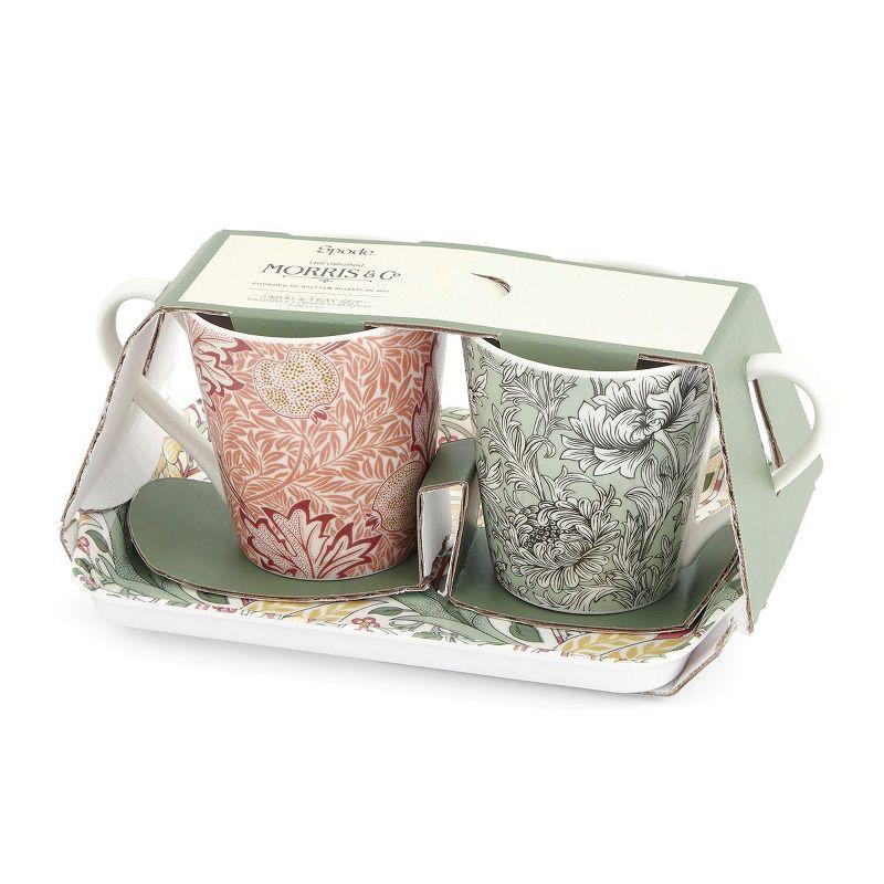 Pimpernel Morris & Co Mug and Tray Set, Assorted Designs