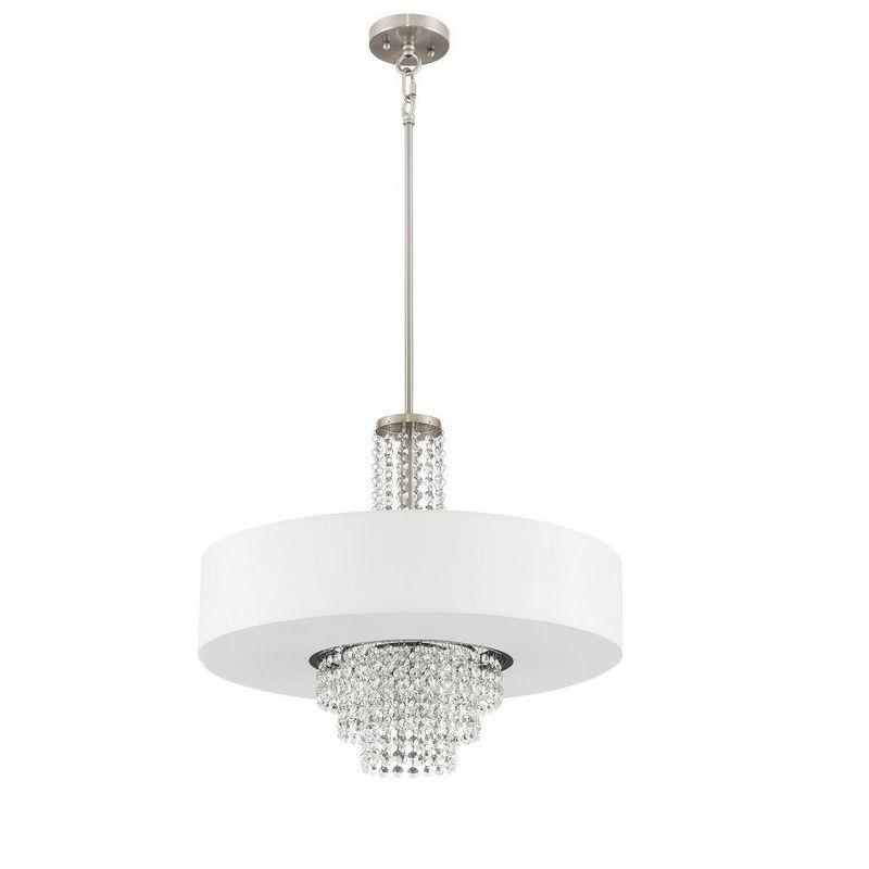 Livex Lighting Carlisle 5 - Light Chandelier in  Brushed Nickel