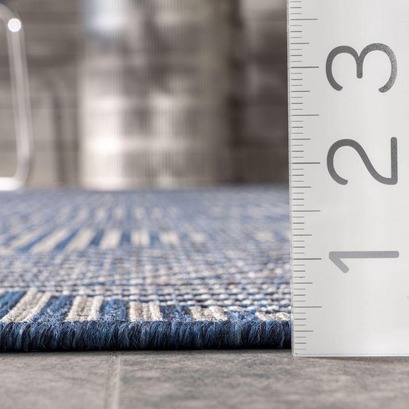 nuLOOM Kelsey Modern Abstract Indoor and Outdoor Area Rug