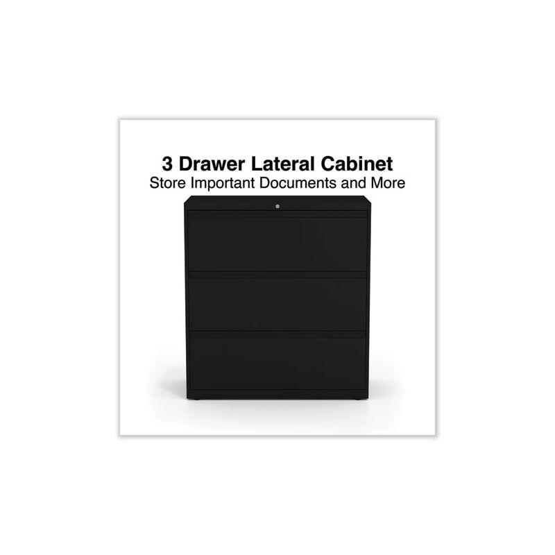 Alera® 36'' Wide 3 -Drawer Steel File Cabinet