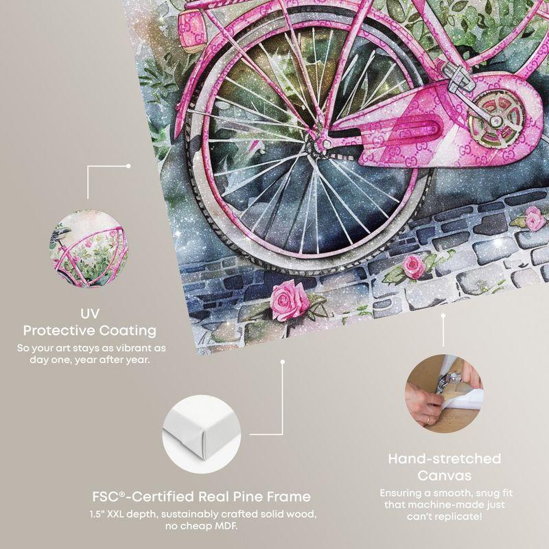 Art Remedy Glam Bike Chic Farmhouse Wall Art by Art Remedy