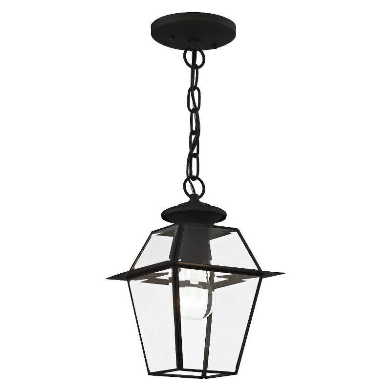 Livex Lighting Westover 1 - Light Pendant in  Black