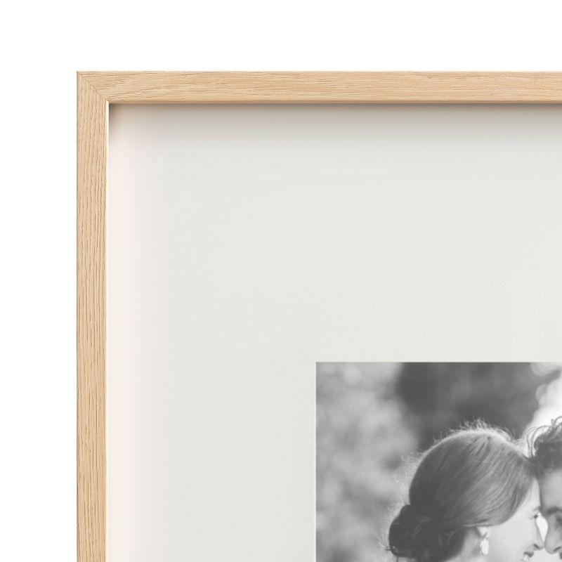 Kate & Laurel All Things Decor (Set of 3) 16"x20" Matted to 8"x10" Gibson Photo Frames Natural