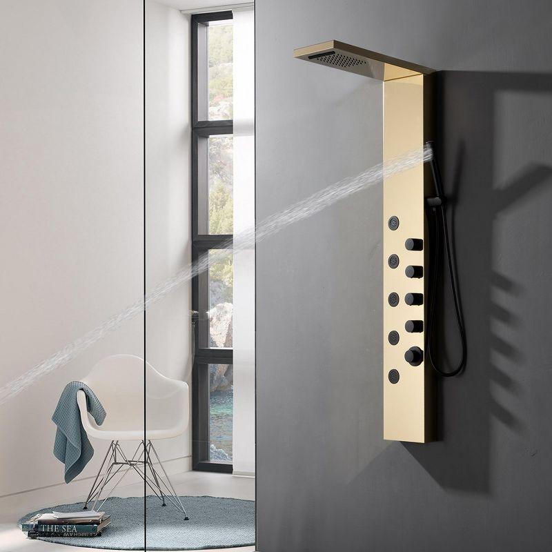 57.99'' Shower Panel with Fixed Shower Head