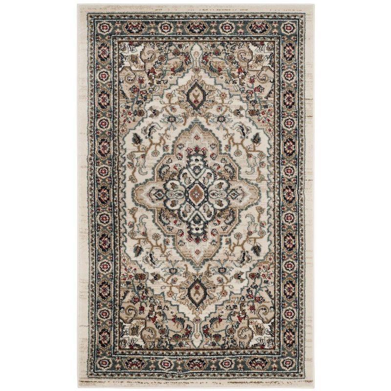Lyndhurst LNH338 Power Loomed Accent Rug - Cream/Beige - 3'3"x5'3" - Safavieh.