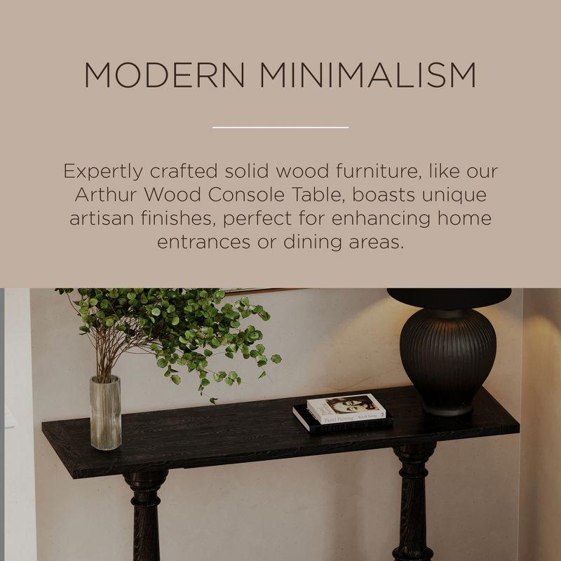 Maven Lane Arthur Wooden Console Table