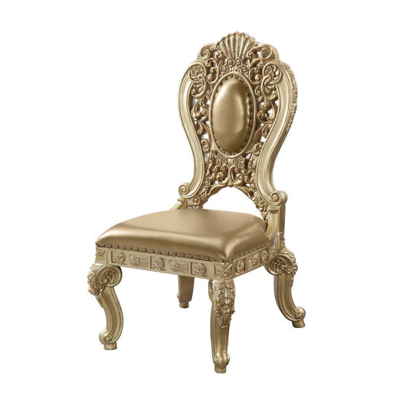 Nelds Side Chair in Gold