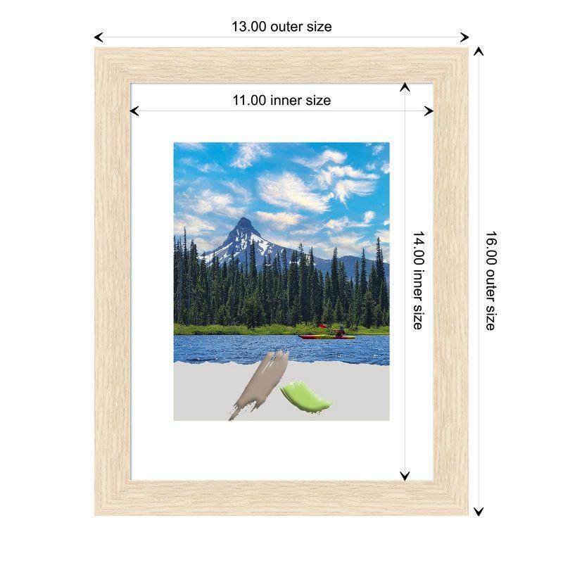 Amanti Art Woodgrain Stripe Wood Picture Frame