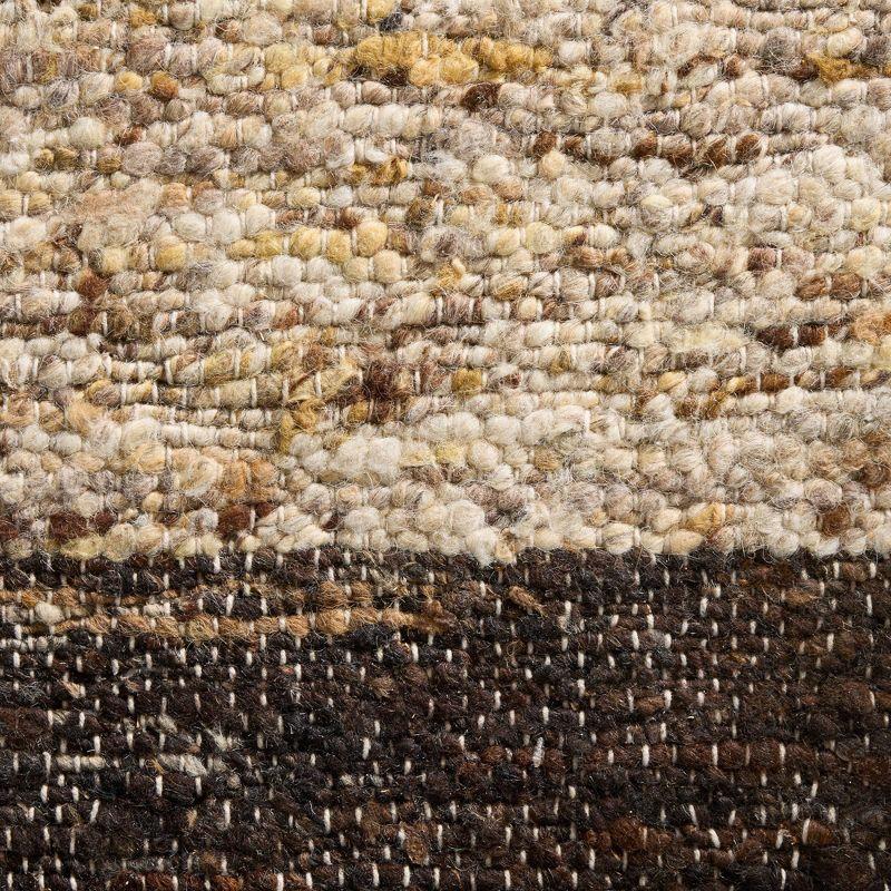 TOWN & COUNTRY Terra Montana Handcrafted Area Rug Beige/Dark Brown