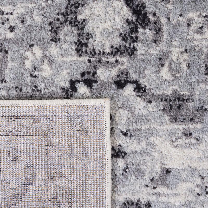 Madison MAD154 Power Loomed Indoor Accent Rug - Grey/Black - 3'x5' - Safavieh