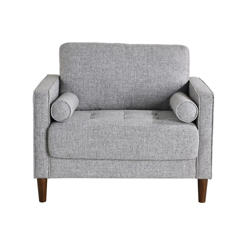 Lifestyle Solutions Giovanni Chair Woven Light Gray