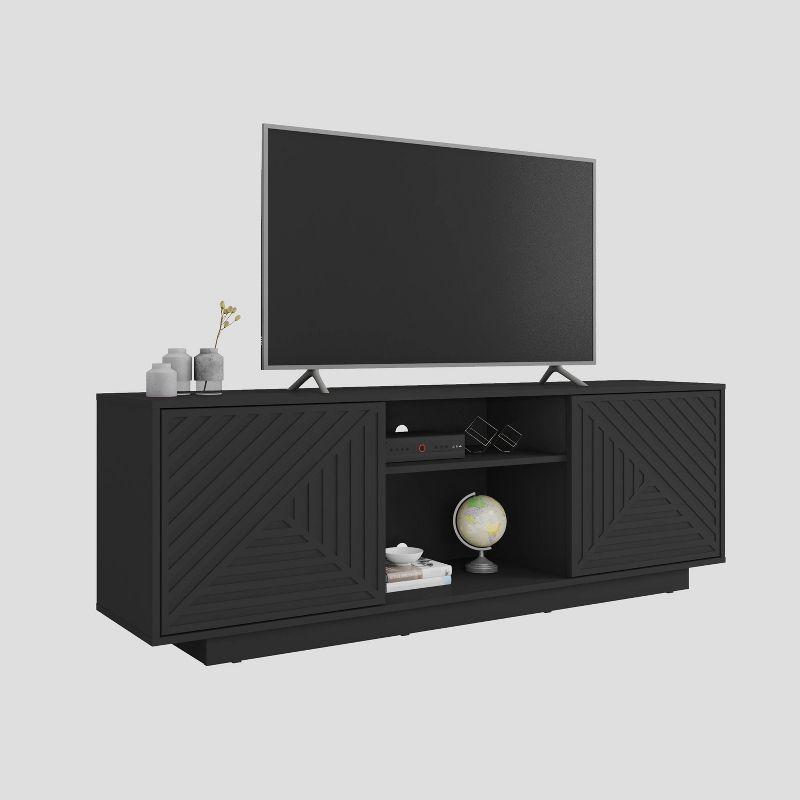 George Oliver Techni Mobili Modern TV Stand For Tvs Up To 70"