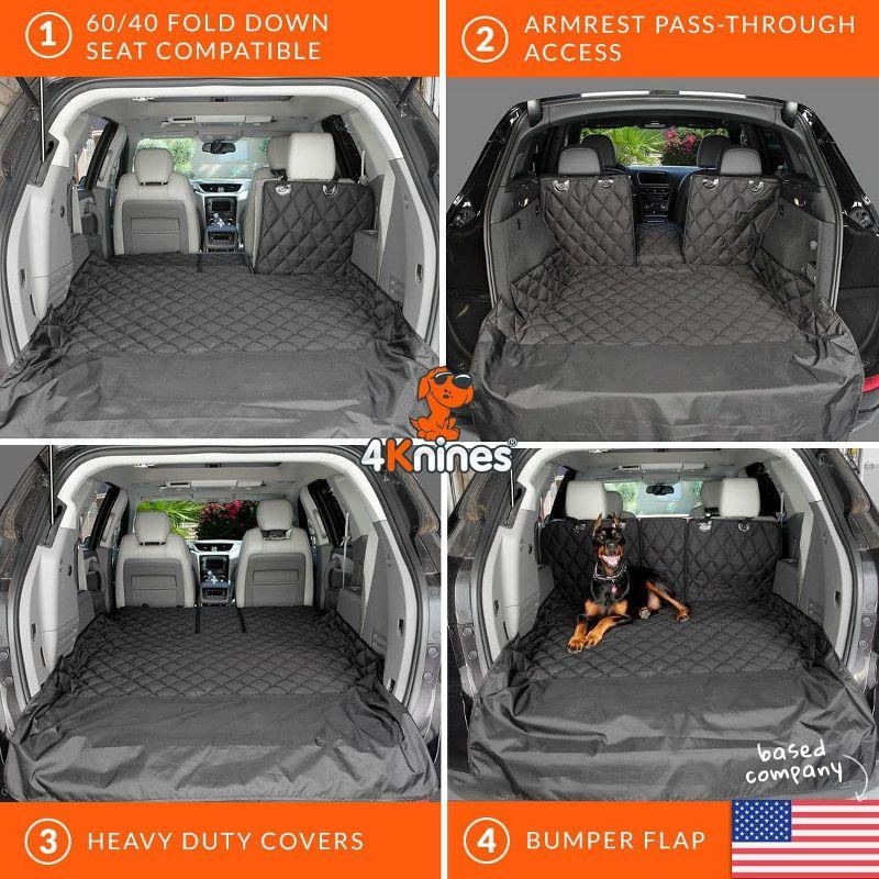 4Knines Suv Cargo Cotton Blend Seat Cover