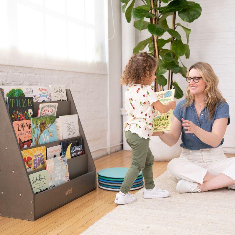 ECR4Kids Streamline Single-Sided Book Display with Storage