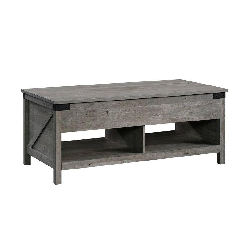 Mystic Oak Rectangular Lift-Top Coffee Table with Storage