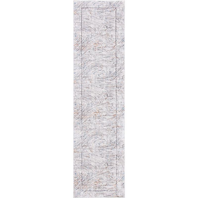 Sonoma SON355 Power Loomed Indoor Runner Rug - Ivory/Grey - 2'2"x9' - Safavieh