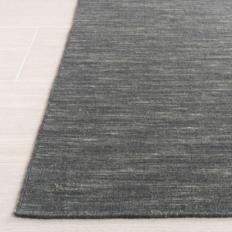 Kilim KLM850 Hand Loomed Accent Rug - Charcoal/Grey - 3'x5' - Safavieh