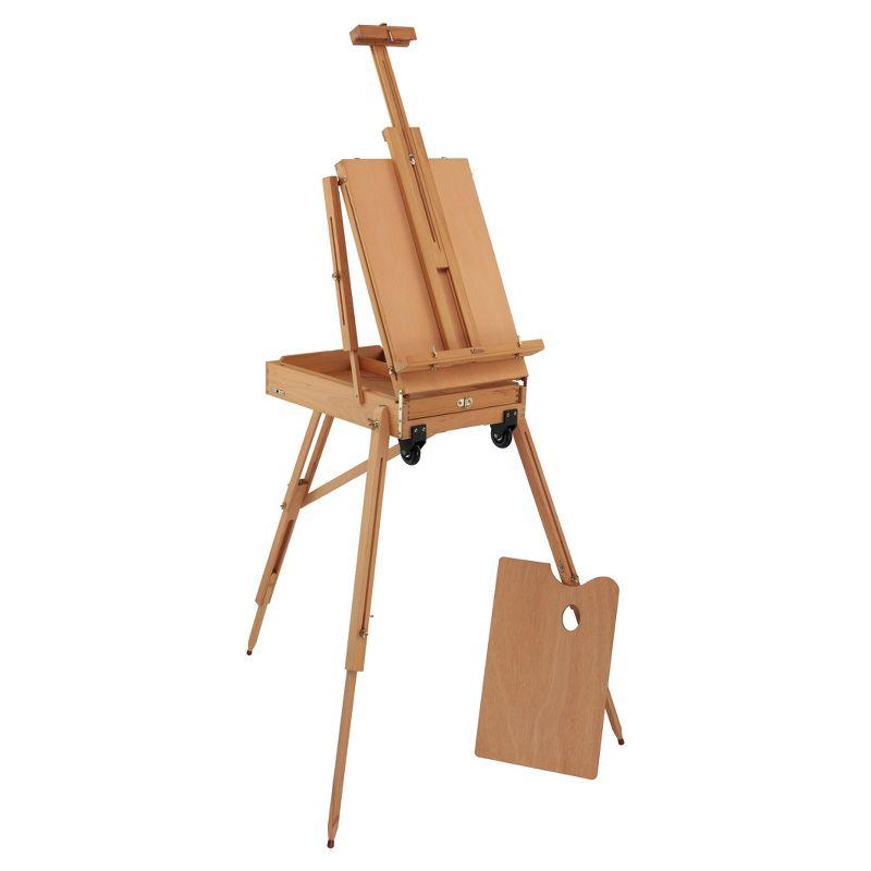Creative Mark Traveling Monet French Easel with Wheels