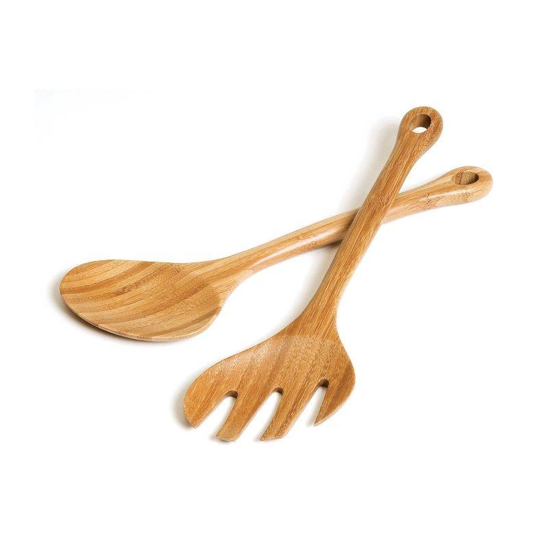 Lipper International 3pc Bamboo Salad Set