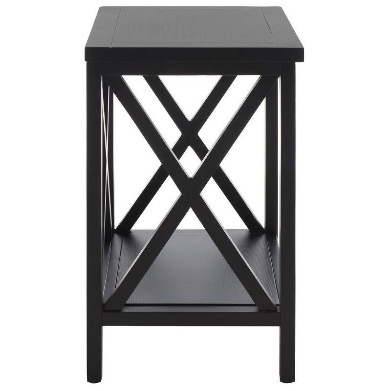 Candace End Table - Black - Safavieh.