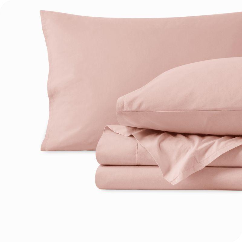 Organic 100% Cotton Percale Sheet Set